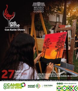 ART & WINE CON KARIM OLVERA EN EL COSSÍO