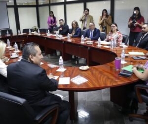 PARTICIPA DIP. LUIS FERNANDO GÁMEZ EN REUNIÓN CON INTEGRANTES DEL PODER JUDICIAL DEL ESTADO