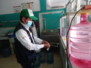 PERMANENTE LAS REVISIONES A PURIFICADORAS DE AGUA Y FÁBRICAS DE HIELO.