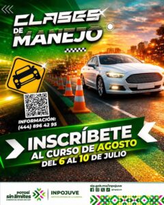 DESDE HOY SE ABRE EL CURSO “JÓVENES AL VOLANTE” 