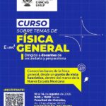 Facultad de Ciencias UASLP convoca a docentes de secundaria y preparatoria a fortalecer la enseñanza de la física con curso gratuito