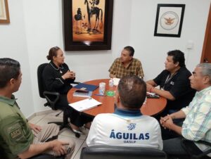 SSPC COORDINA ACCIONES DE SEGURIDAD CON LA UASLP PARA EL MEDIO MARATÓN UNIVERSITARIO