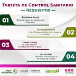 MANEJADORES DE ALIMENTOS DEBEN CONTAR CON TARJETA DE CONTROL SANITARIO.