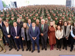 Gobernador Ricardo Gallardo revisa avances de seguridad estatal