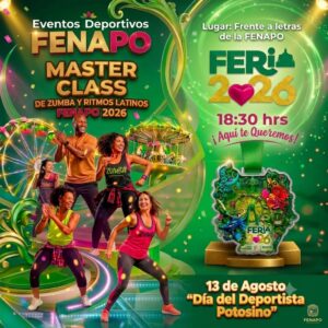 INPODE prepara máster class de zumba y ritmos latinos