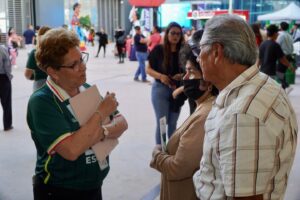 Temazcalli acerca atención y prevención a visitantes de FENAPO
