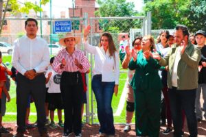 Gobierno del Estado recupera espacio para las familias de el Sauzalito