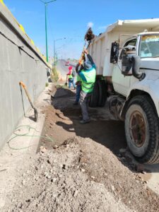 Gobierno Estatal mantiene en óptimas condiciones la Vía Alterna