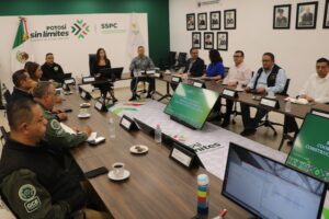 ESTADO Y FEDERACIÓN COORDINAN ACCIONES A FAVOR DE LA PAZ Y LA SEGURIDAD DE SAN LUIS POTOSÍ