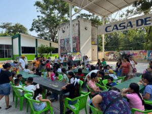 INICIA EL CAMPAMENTO DE VERANO EN LA CASA DE LA CULTURA PARA IMPULSAR EL TALENTO Y LA CREATIVIDAD DE LA NIÑEZ TAMAZUNCHALENSE