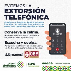 MEDIANTE COORDINACIÓN GOBIERNO DEL ESTADO IMPULSA ACCIONES CONTRA LA EXTORSIÓN