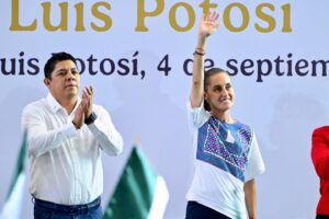 Ricardo Gallardo y Claudia Sheinbaum consolidan desarrollo y gobernabilidad en San Luis Potosí