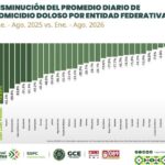 SAN LUIS POTOSÍ ES LÍDER EN LA REDUCCIÓN DE HOMICIDIOS DOLOSOS A NIVEL NACIONAL