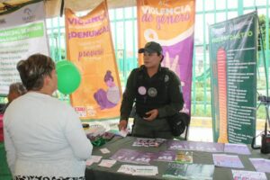 GUARDIA CIVIL ESTATAL Y MUNICIPIO DE SOLEDAD REALIZAN FERIA DE SEGURIDAD EN LA LOMITA