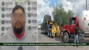 GUARDIA CIVIL ESTATAL ASEGURA 12 MIL LITROS DE COMBUSTIBLE EN LA CAPITAL POTOSINA