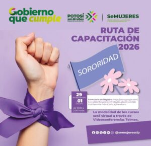 SEMUJERES ofrecerá curso gratuito de sororidad