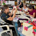 Impulsan el bordado tének y tenango en Tamazunchale