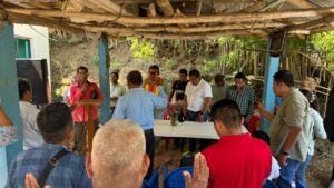 Adelaido Cabañas comparte con Tlalixco Zapotitla la esperanza de su nuevo puente
