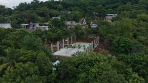 Gobierno Municipal  fortalece espacios deportivos con nuevo techado en la colonia Emiliano Zapata