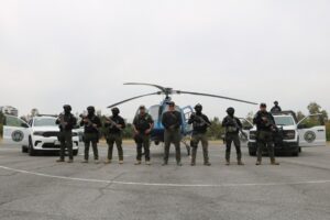 ENCABEZAN TITULARES DE LA SSPC Y GCE OPERATIVO DE VIGILANCIA Y COORDINACIÓN EN SAN LUIS POTOSÍ