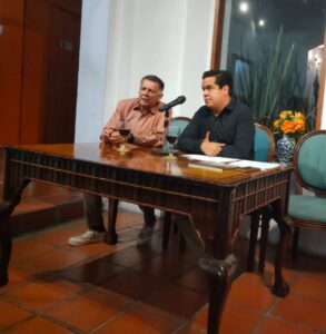 Presentaron obra literaria del escritor potosino Gael Cortés en la Casa del Poeta