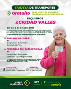 Gobierno del Estado abre registro para transporte gratuito en Ciudad Valles