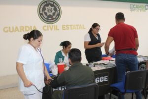 TOTAL ÉXITO DE LA JORNADA INTEGRAL DE SALUD EN LA GUARDIA CIVIL ESTATAL