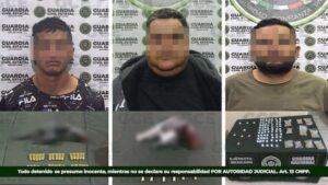 GUARDIA CIVIL ESTATAL REFUERZA VIGILANCIA EN LA ZONA METROPOLITANA CON ASEGURAMIENTOS 