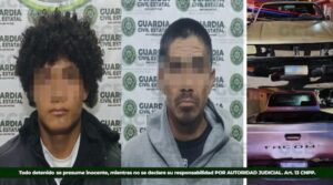 SSPC DETIENE A DOS OBJETIVOS PRIORITARIOS POR ROBO DE VEHÍCULOS EN LA ZONA METROPOLITANA