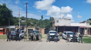 GUARDIA CIVIL ESTATAL CON VIGILANCIA EN COMUNIDADES Y ESCUELAS DE LA REGIÓN MEDIA
