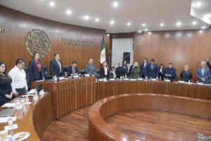 COMPARECE LA TITULAR DE SEDESORE ANTE LAS Y LOS INTEGRANTES DE LA LXIV LEGISLATURA, CON MOTIVO DE LA GLOSA DEL V INFORME DE GOBIERNO DEL ESTADO.