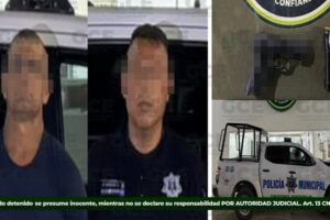 GUARDIA CIVIL ESTATAL DETIENE A PRESUNTOS ELEMENTOS MUNICIPALES DE SAN VICENTE POR PORTACIÓN DE ARMA